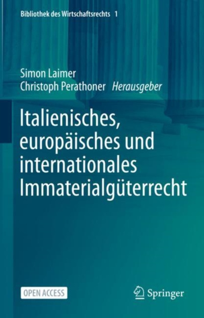E-kniha Italienisches, europaisches und internationales Immaterialguterrecht Simon Laimer