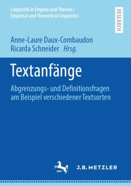 E-book Textanfange Anne-Laure Daux-Combaudon