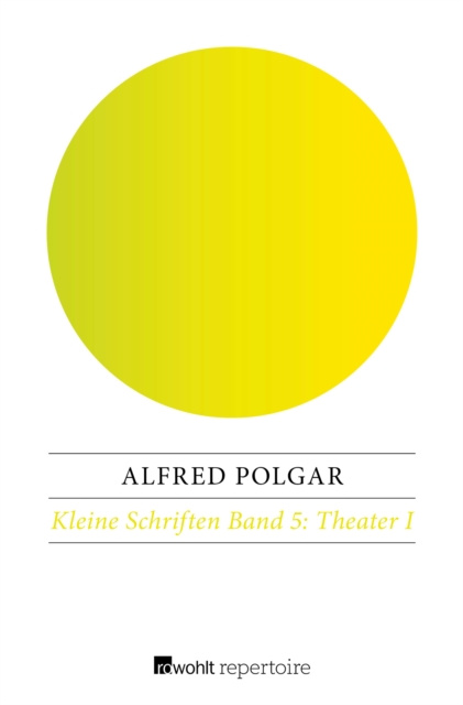 E-Book Theater I Alfred Polgar