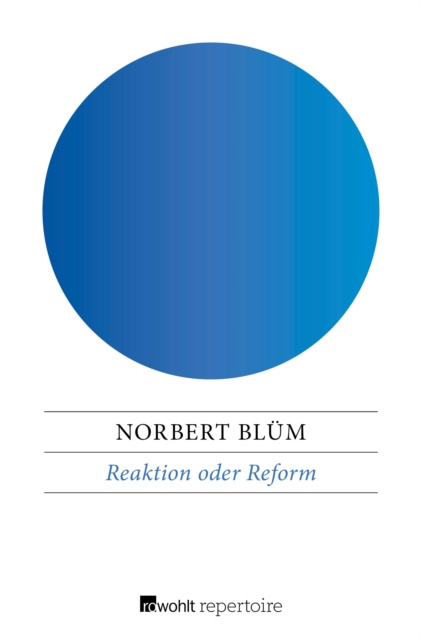 E-kniha Reaktion oder Reform Norbert Blum