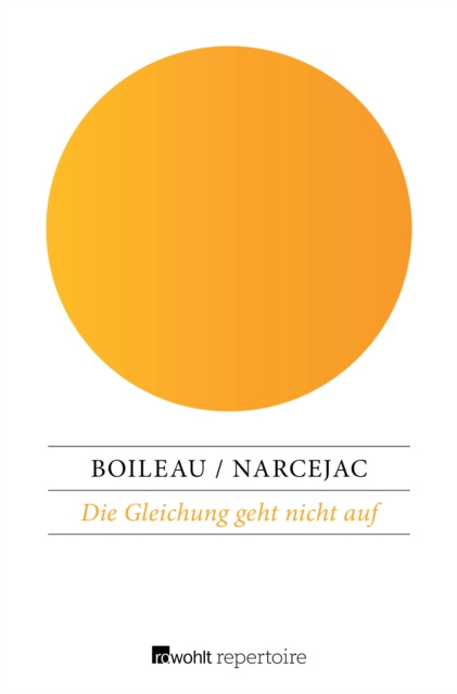 E-Book Die Gleichung geht nicht auf Thomas Narcejac