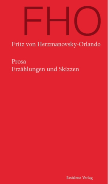 E-knjiga Prosa Fritz von Herzmanovsky-Orlando