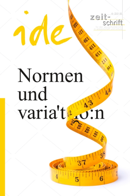 E-knjiga Normen und Variation ide - informationen zur deutschdidaktik