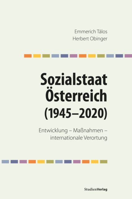 E-kniha Sozialstaat Osterreich (1945-2020) Emmerich Talos
