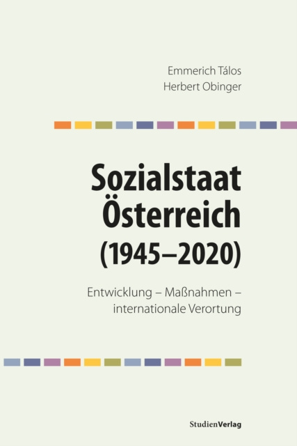 E-book Sozialstaat Osterreich (1945-2020) Emmerich Talos