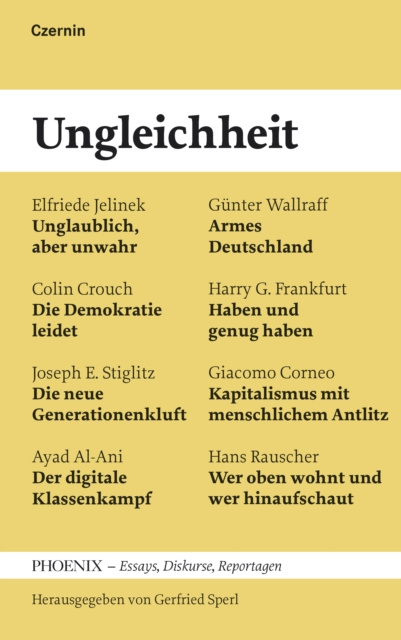 E-book Ungleichheit Gerfried Sperl