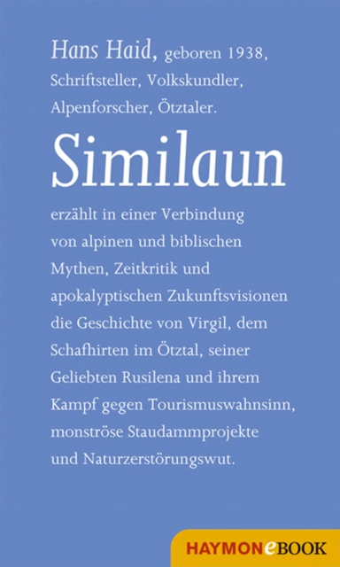 E-book Similaun Hans Haid