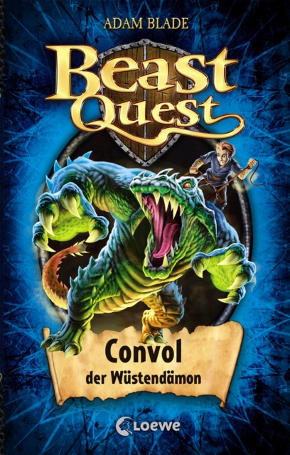 E-kniha Beast Quest (Band 37) - Convol, der Wustendamon Adam Blade