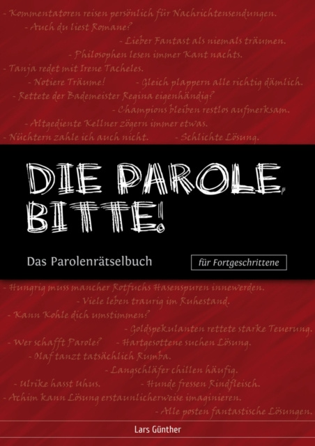 E-book Die Parole, bitte! Lars Gunther