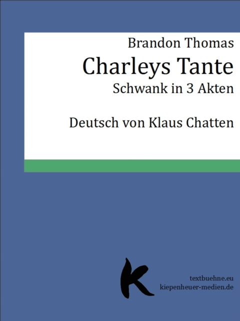 E-Book CHARLEYS TANTE Brandon Thomas