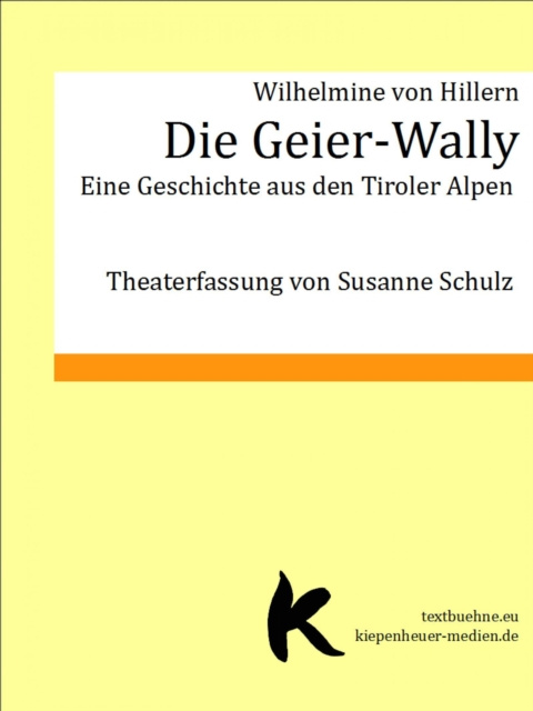 E-knjiga Die Geier-Wally Wilhelmine von Hillern