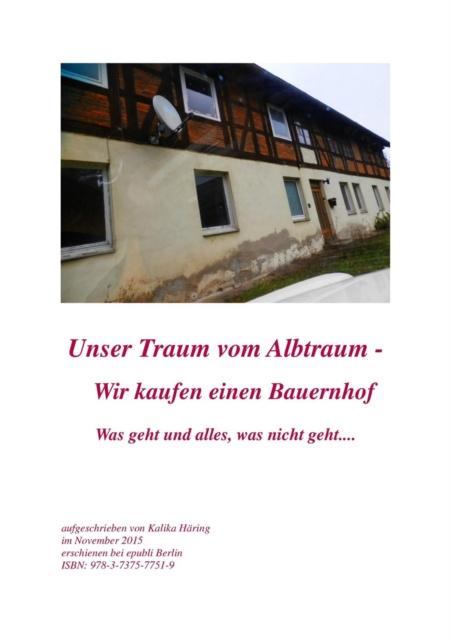 E-kniha Unser Traum vom Albtraum Kalika Haring