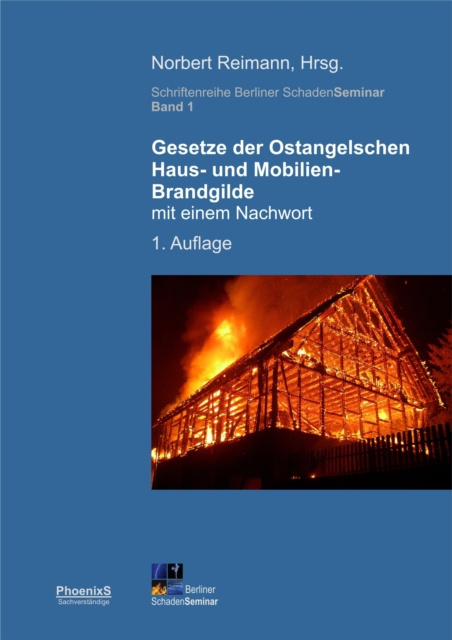 Libro elettronico Gesetze der Ostangelschen Haus- und Mobilien-Brandgilde Norbert Reimann