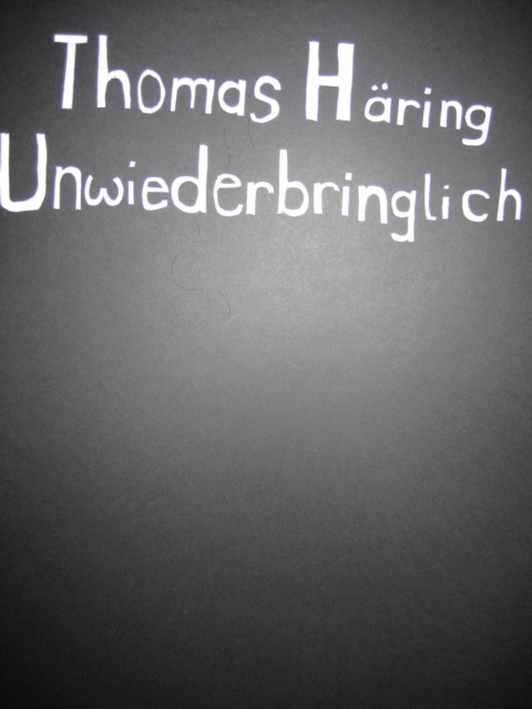 E-knjiga Unwiederbringlich Thomas Haring