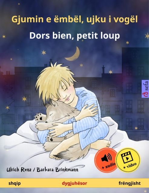 E-book Gjumin e embel, ujku i vogel - Dors bien, petit loup (shqip - frengjisht) Ulrich Renz