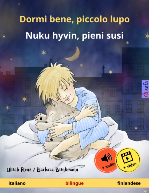 E-kniha Dormi bene, piccolo lupo - Nuku hyvin, pieni susi (italiano - finlandese) Ulrich Renz
