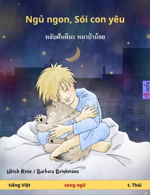 E-book Sleep Tight, Little Wolf (Vietnamese - Thai) Ulrich Renz