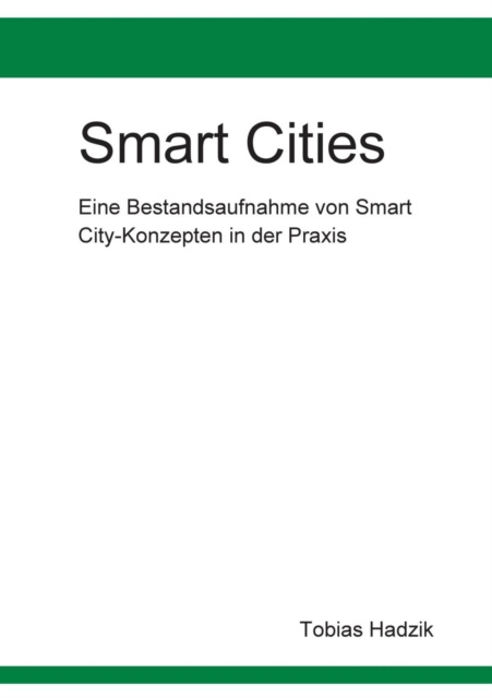 E-knjiga Smart Cities Tobias Hadzik