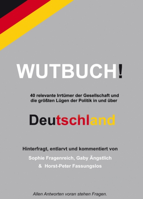 E-knjiga Das Wutbuch Sophie Gabriela und Horst Peter Fragenreich Angstlich und Fassungslos
