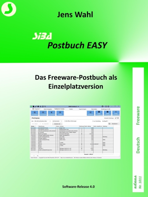 E-knjiga SiBA Postbuch EASY Jens Wahl