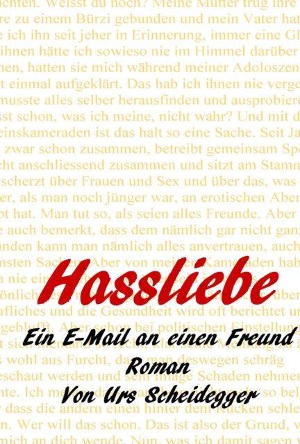 E-book Hassliebe Urs Scheidegger