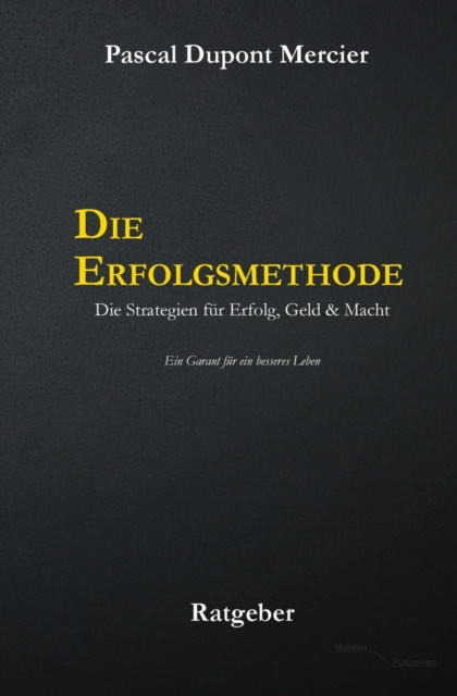 E-book Die Erfolgsmethode Pascal Dupont Mercier