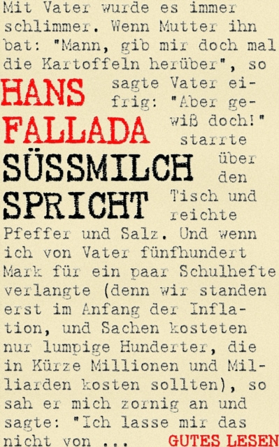 E-knjiga Sumilch spricht Hans Fallada