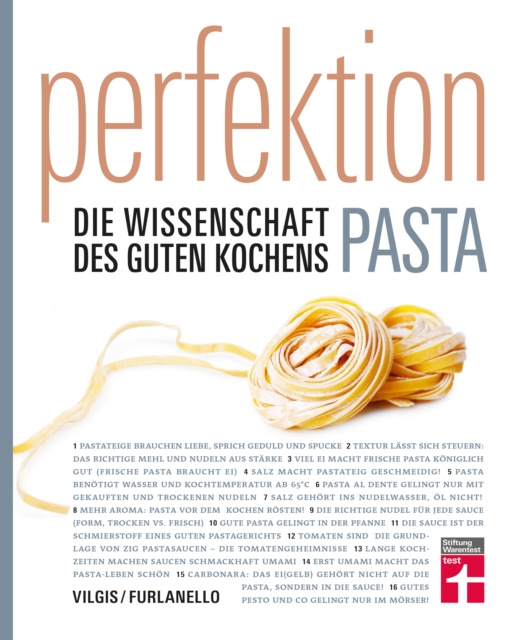 E-kniha Perfektion. Pasta Thomas Vilgis