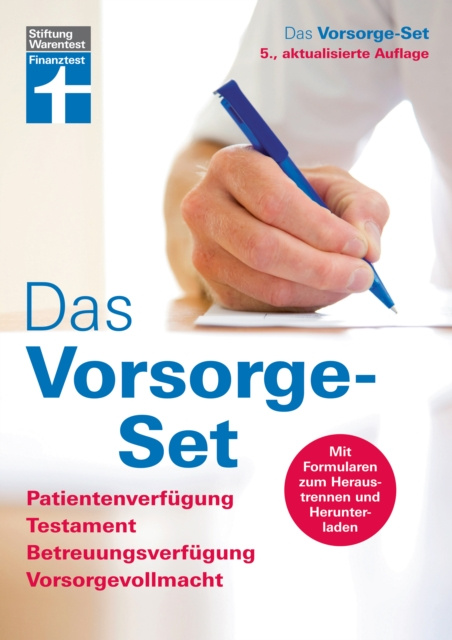 E-knjiga Das Vorsorge-Set Stiftung Warentest