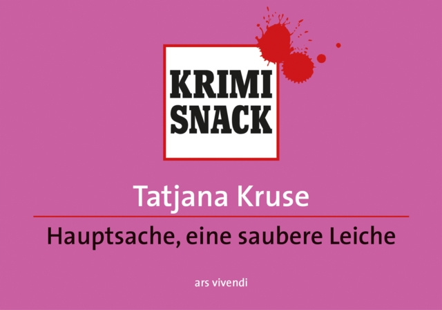E-knjiga Hauptsache eine saubere Leiche (eBook) Tatjana Kruse