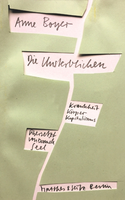 E-kniha Die Unsterblichen Anne Boyer