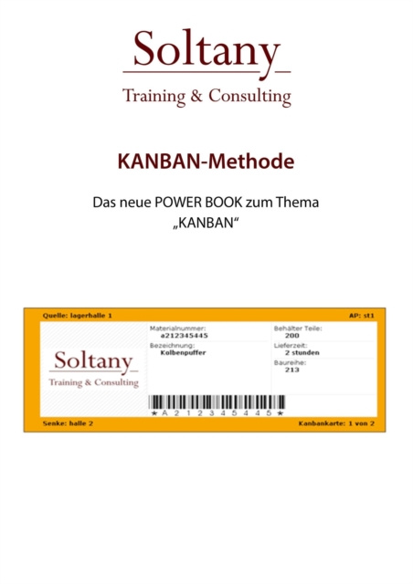 E-knjiga KANBAN das PULL Prinzip Alireza Soltany Noory