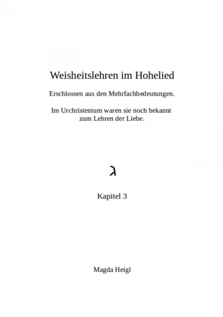 E-kniha Lehren der Liebe Magda Heigl