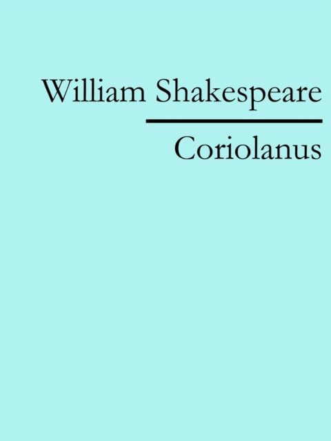 E-knjiga Coriolanus William Shakespeare