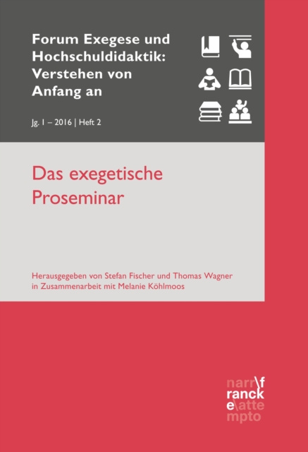 E-kniha Das exegetische Proseminar Stefan Fischer