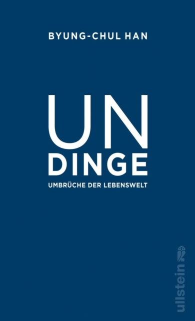 E-knjiga Undinge Byung-Chul Han