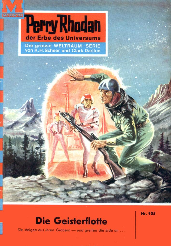 E-knjiga Perry Rhodan 105: Die Geisterflotte Clark Darlton