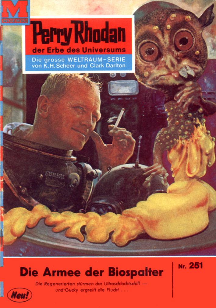 E-knjiga Perry Rhodan 251: Die Armee der Biospalter William Voltz