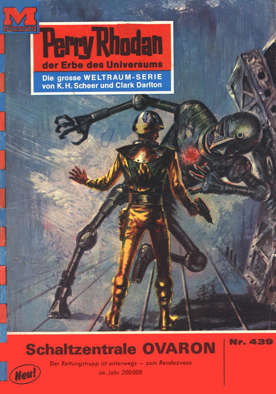 E-knjiga Perry Rhodan 439: Schaltzentrale OVARON Clark Darlton