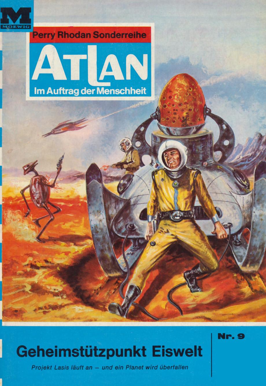 E-kniha Atlan 9: Geheimstutzpunkt Eiswelt William Voltz