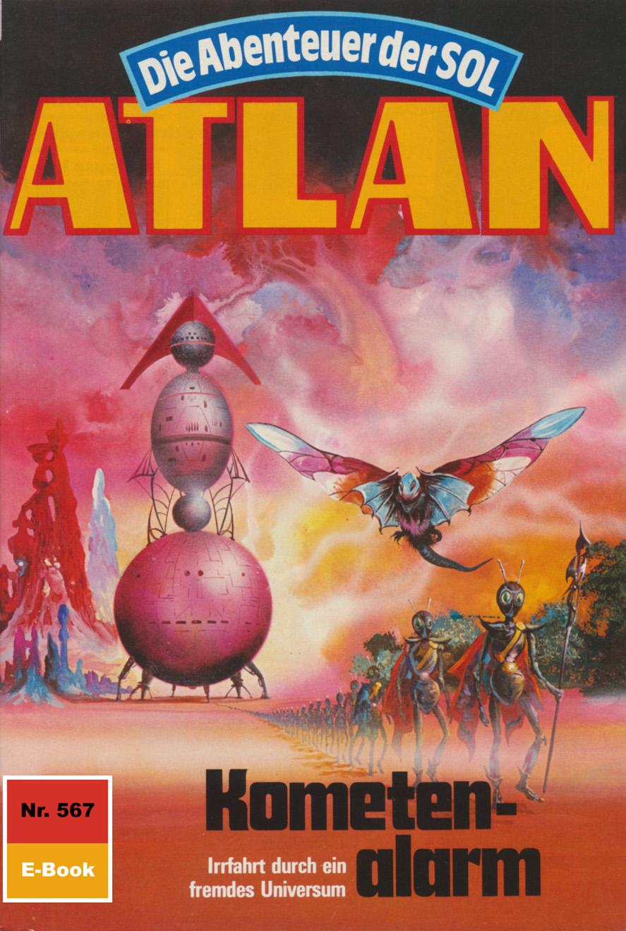 Libro electrónico Atlan 567: Kometenalarm Kurt Mahr
