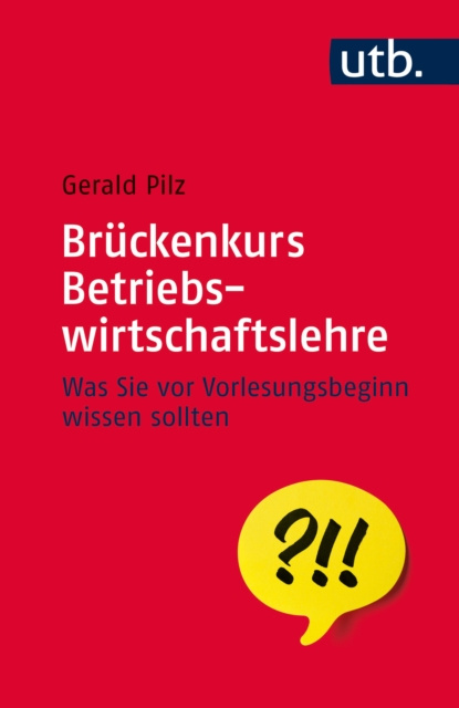 E-kniha Bruckenkurs Betriebswirtschaftslehre Gerald Pilz