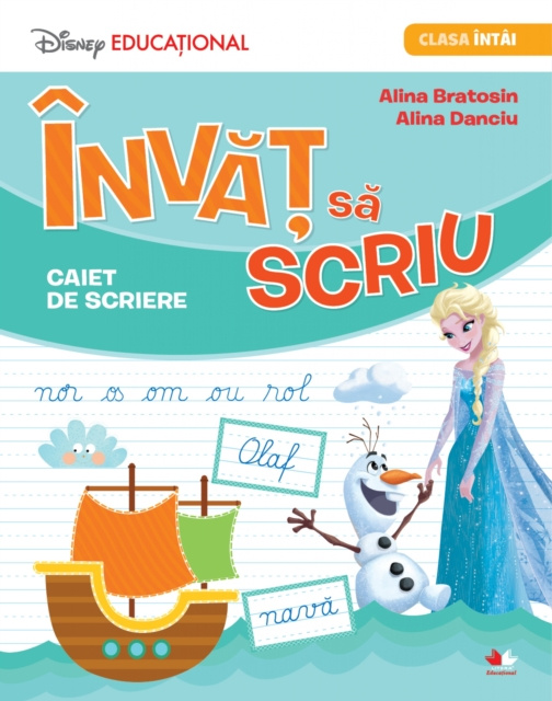 E-kniha Invat Sa Scriu. Caiet De Scriere. Clasa I. Disney Educational Alina Bratosin