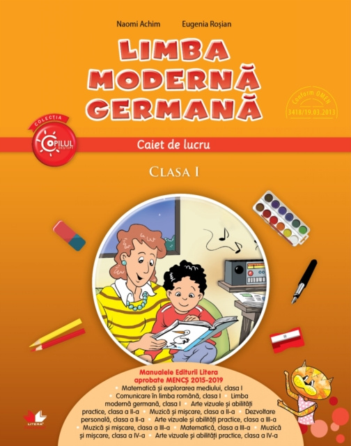 E-book Limba Moderna Germana. Caiet De Lucru. Clasa I Naomi Achim