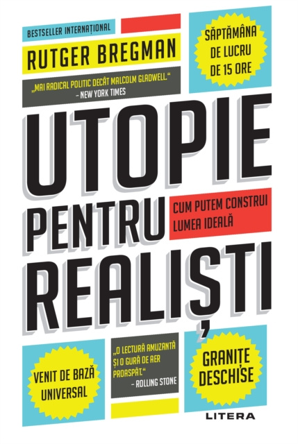 E-kniha Utopie Pentru Realisti Rutger Bregman