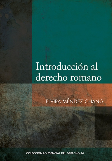 E-book Introduccion al derecho romano Elvira Mendez