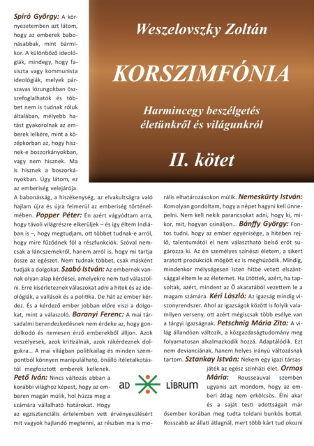 E-book Korszimfonia Weszelovszky Zoltan