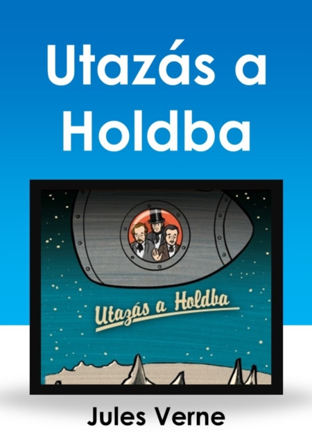 E-könyv Utazas a Holdba Jules Verne