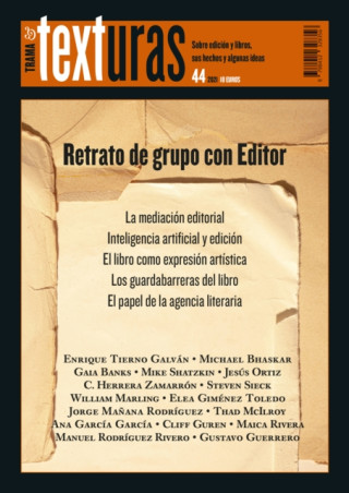 E-kniha Texturas 44: Retrato de grupo con Editor Gustavo Guerrero