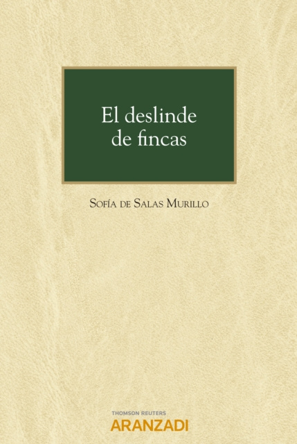 E-kniha El deslinde de fincas Sofia De Salas Murillo